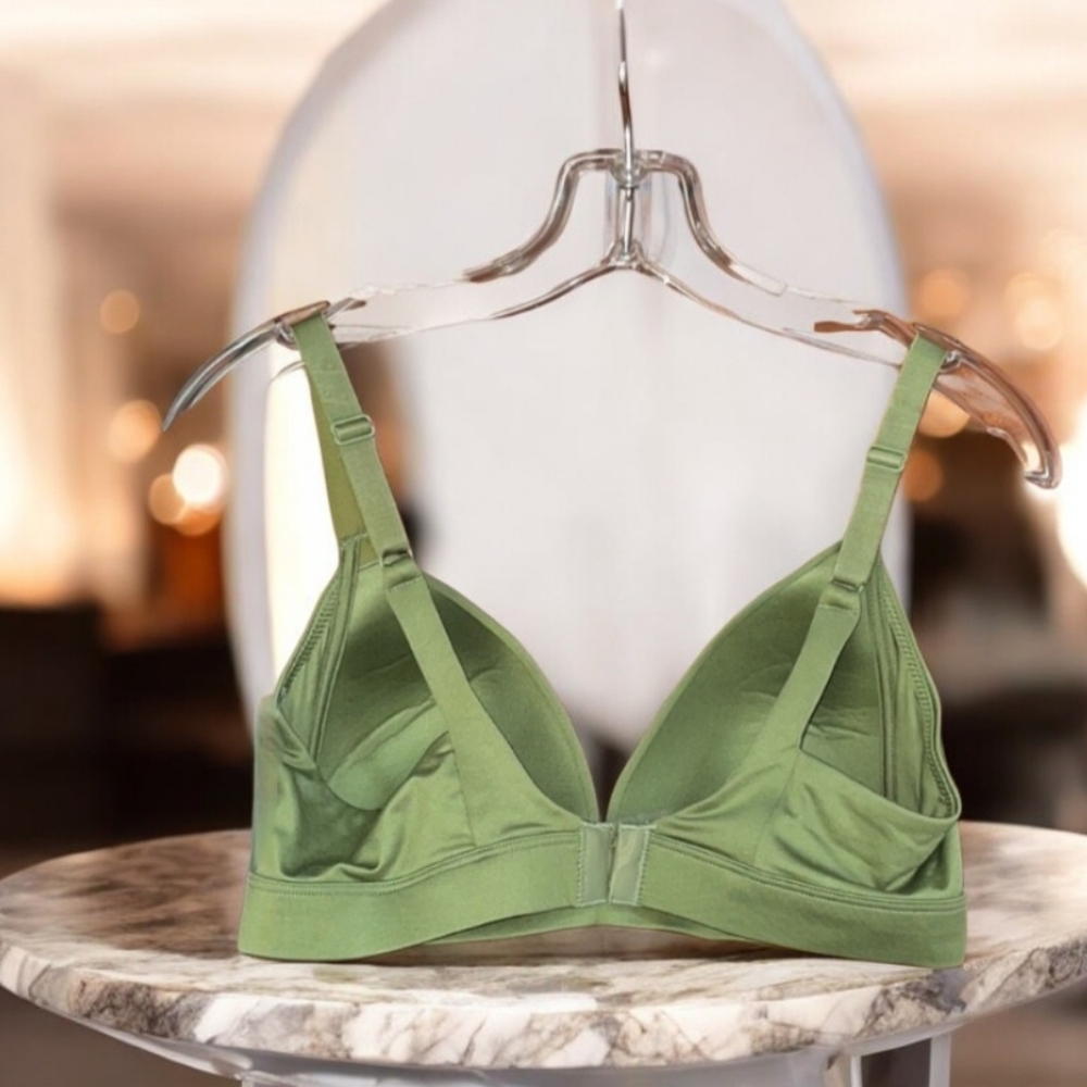 Auden Sage Green Wireless Bra - Picture 2 of 6